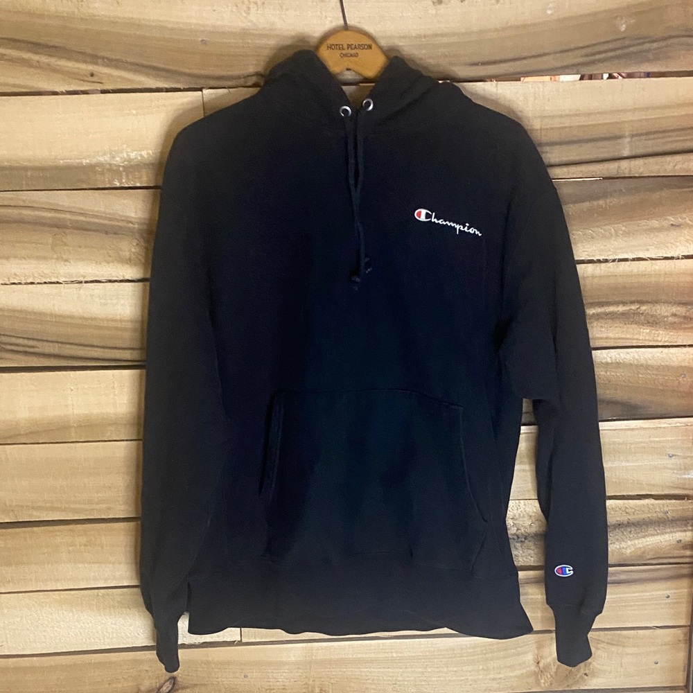 Champion Black Hoodie